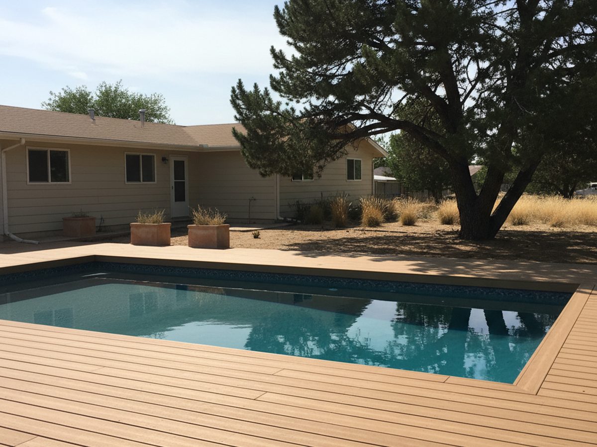 Deck Staining & Sealing completed by Champion Deck Company in Sunland Park, NM