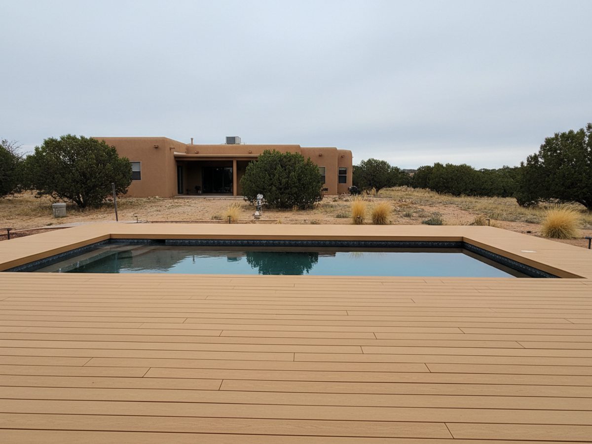 Deck Installation completed by Champion Deck Company in El Paso, NM