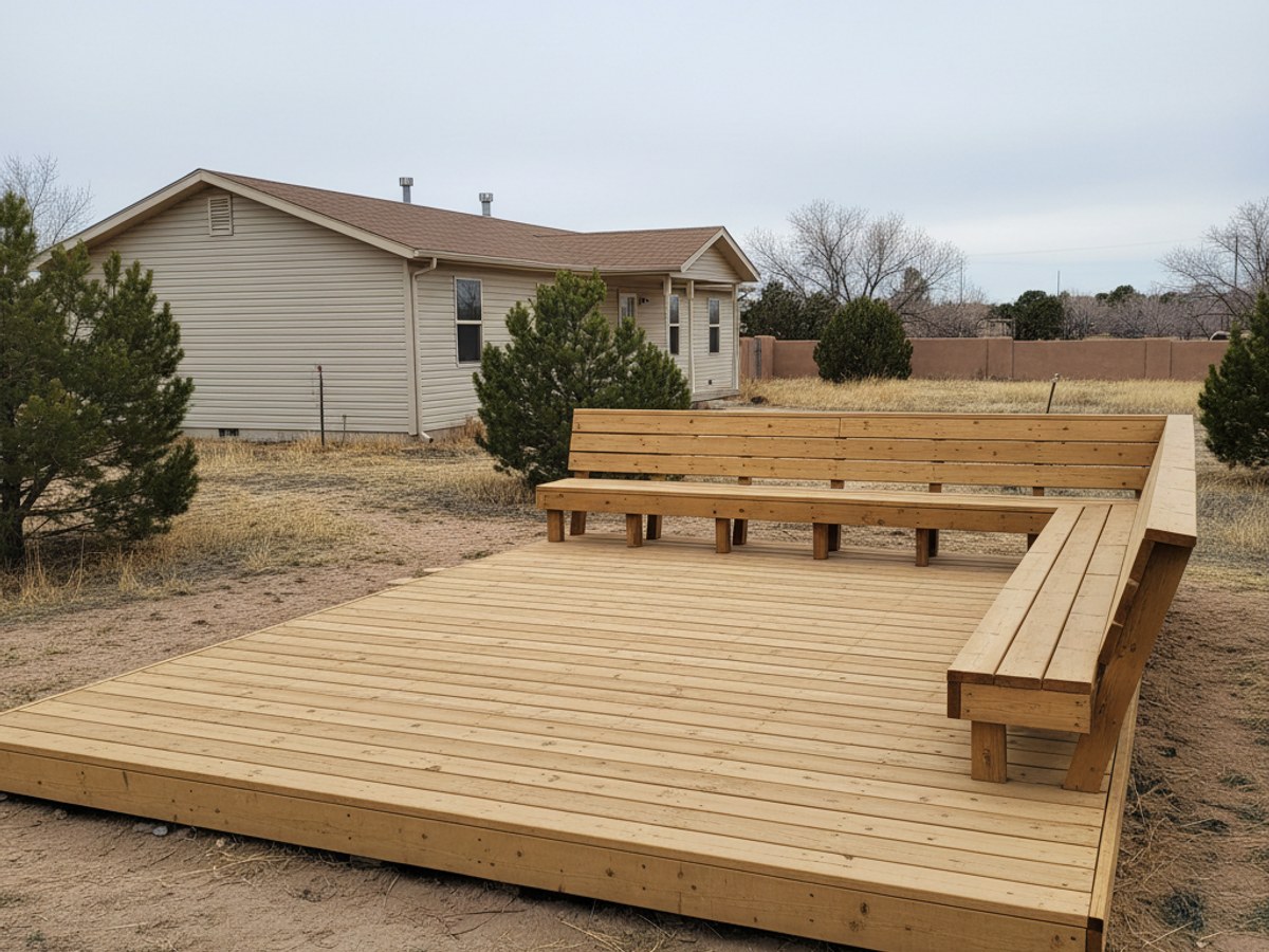 Deck Repair completed by Champion Deck Company in El Paso, NM